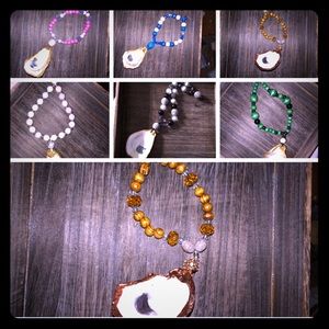 Coastal rosaries.real NC oyster shells